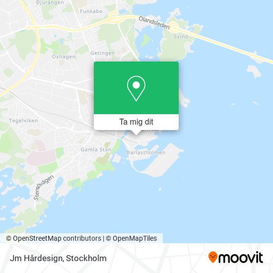Jm Hårdesign karta