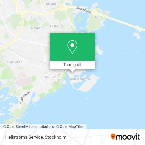 Hellströms Service karta
