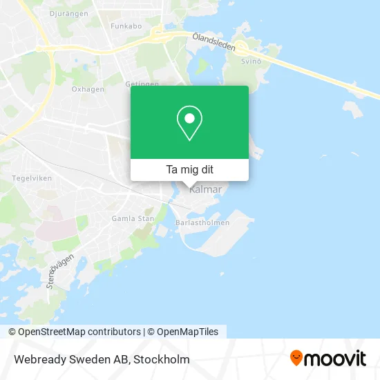 Webready Sweden AB karta