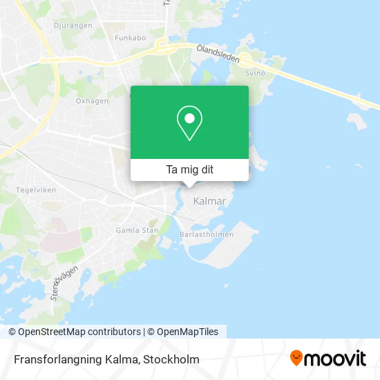 Fransforlangning Kalma karta