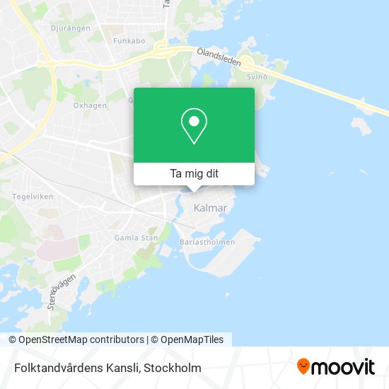 Folktandvårdens Kansli karta