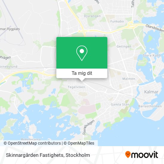 Skinnargården Fastighets karta