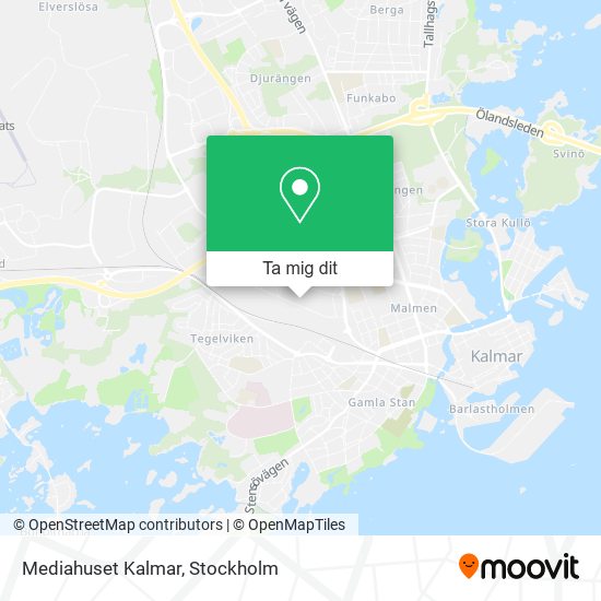Mediahuset Kalmar karta