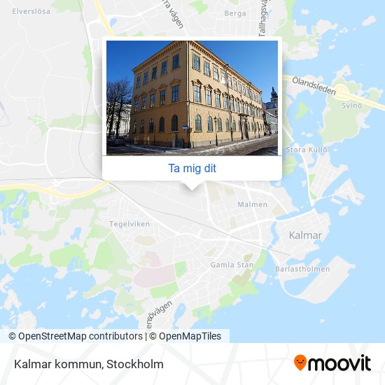 Kalmar kommun karta