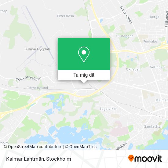 Kalmar Lantmän karta