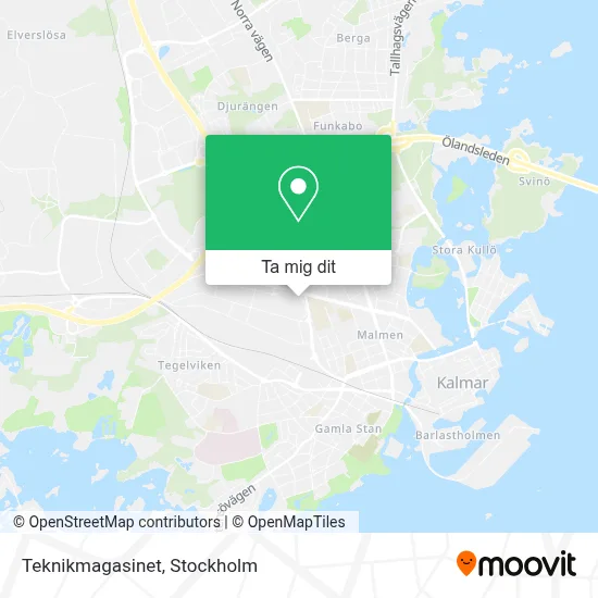 Teknikmagasinet karta