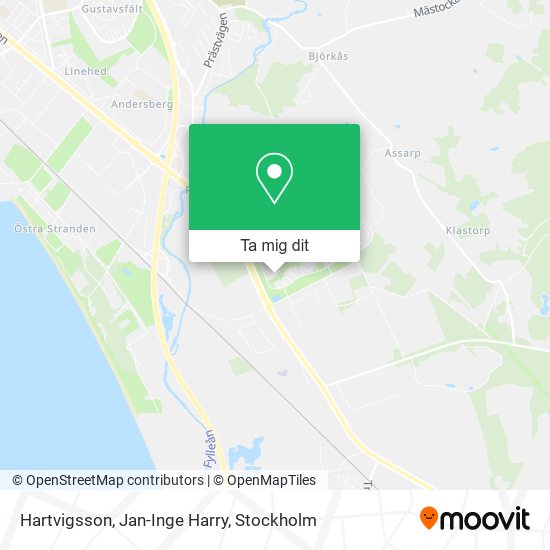 Hartvigsson, Jan-Inge Harry karta