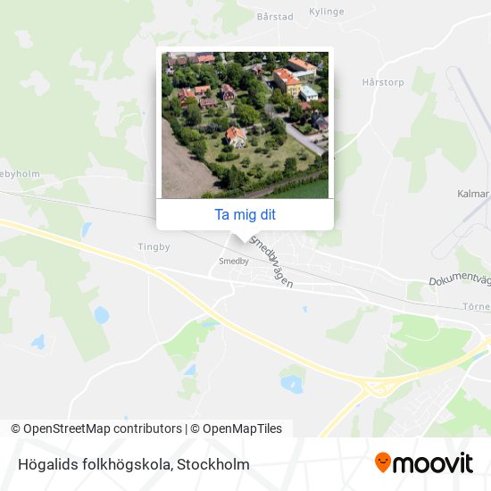 Högalids folkhögskola karta