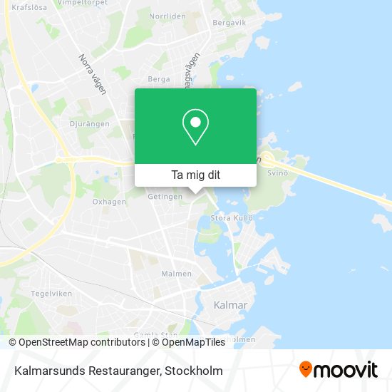 Kalmarsunds Restauranger karta