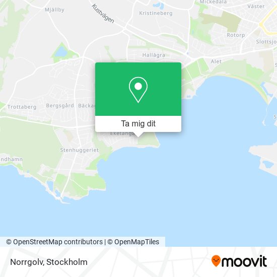 Norrgolv karta