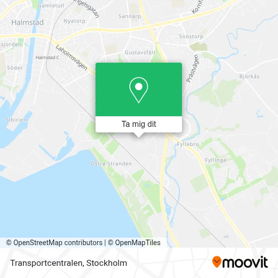 Transportcentralen karta