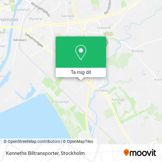 Kenneths Biltransporter karta