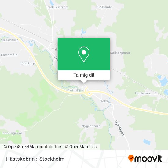 Hästskobrink karta