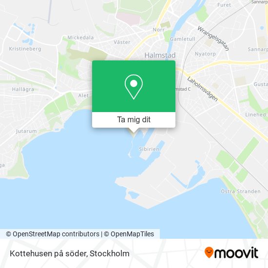 Kottehusen på söder karta