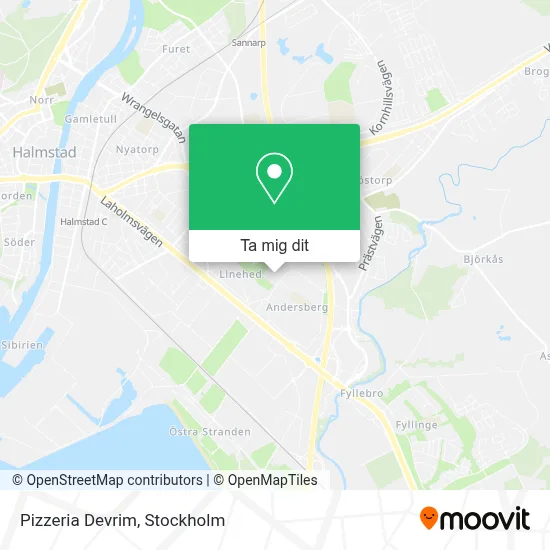 Pizzeria Devrim karta