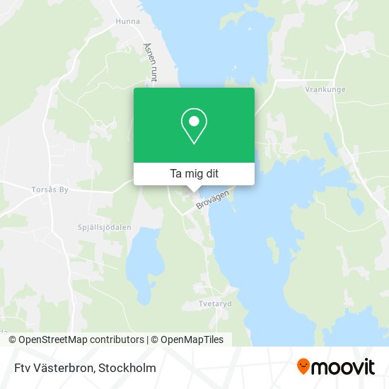 Ftv Västerbron karta