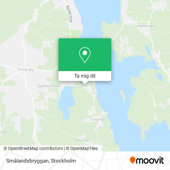 Smålandsbryggan karta