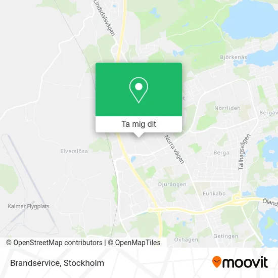 Brandservice karta