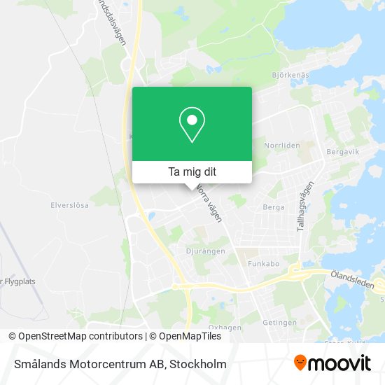Smålands Motorcentrum AB karta