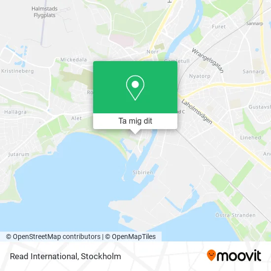 Read International karta