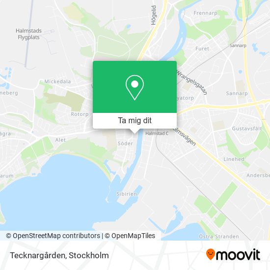 Tecknargården karta