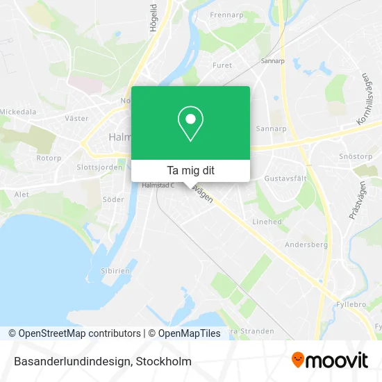 Basanderlundindesign karta