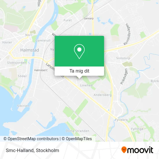 Smc-Halland karta