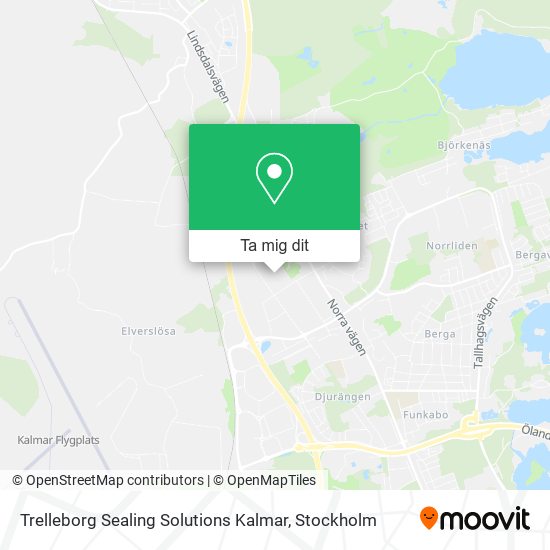 Trelleborg Sealing Solutions Kalmar karta