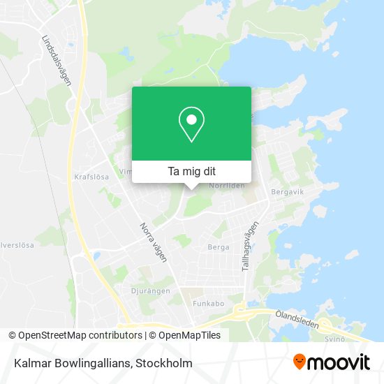 Kalmar Bowlingallians karta