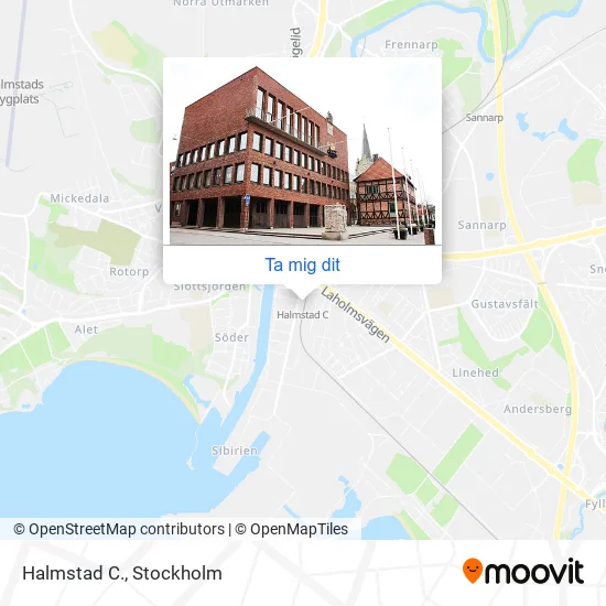 Halmstad C. karta