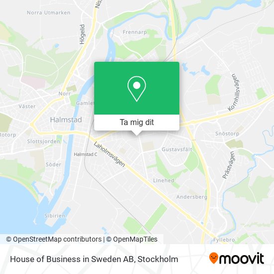 House of Business in Sweden AB karta