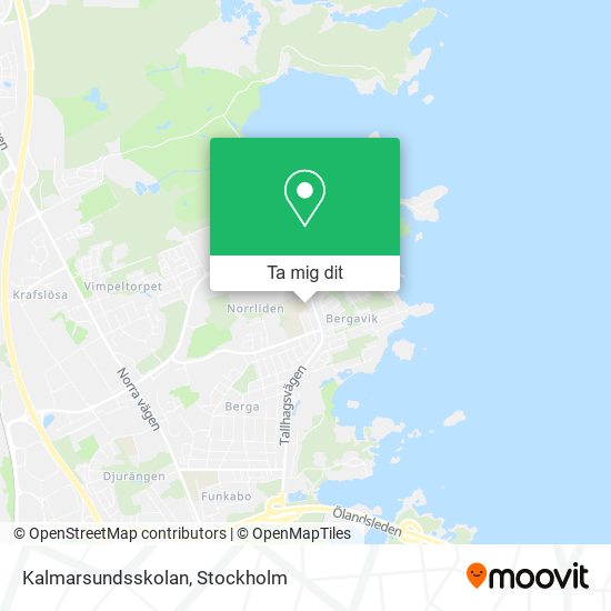 Kalmarsundsskolan karta