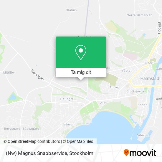 (Nw) Magnus Snabbservice karta