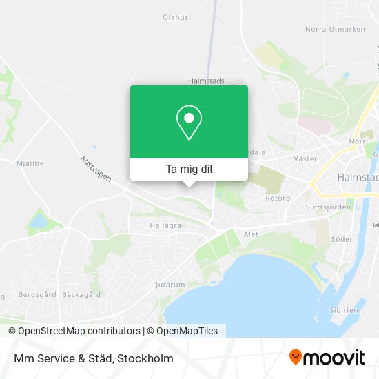 Mm Service & Städ karta