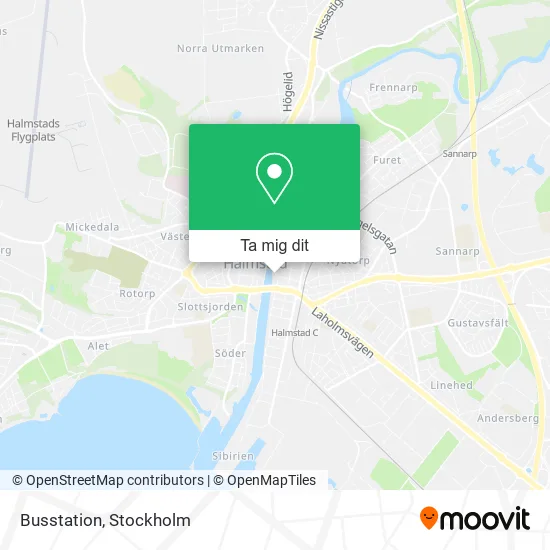 Busstation karta