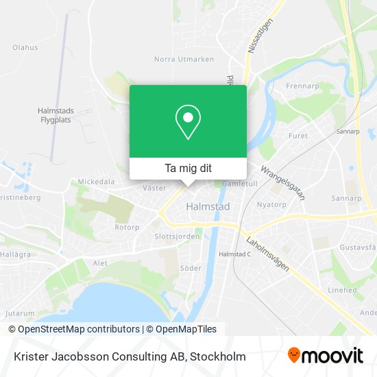 Krister Jacobsson Consulting AB karta