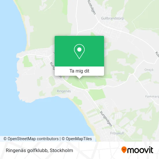 Ringenäs golfklubb karta