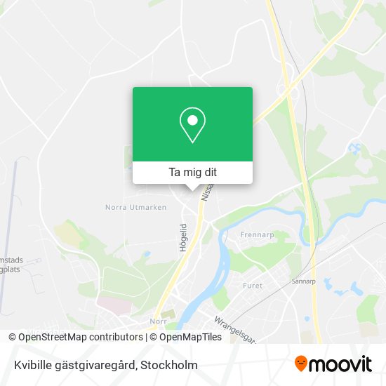 Kvibille gästgivaregård karta