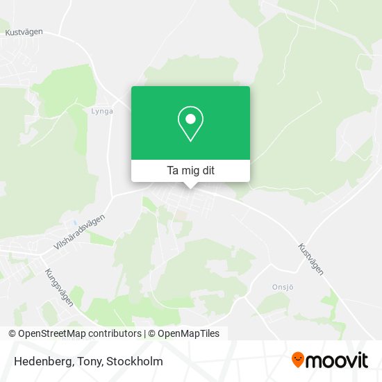 Hedenberg, Tony karta