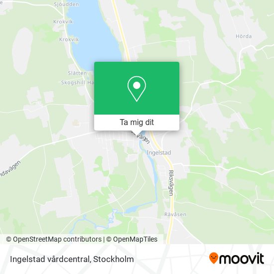 Ingelstad vårdcentral karta