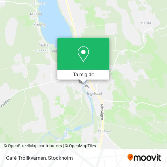 Café Trollkvarnen karta