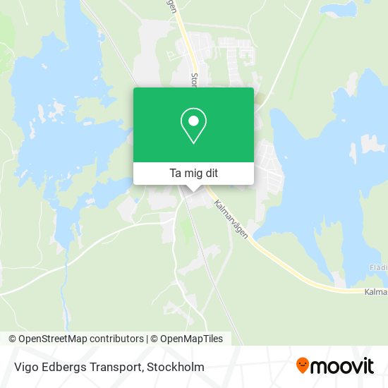 Vigo Edbergs Transport karta