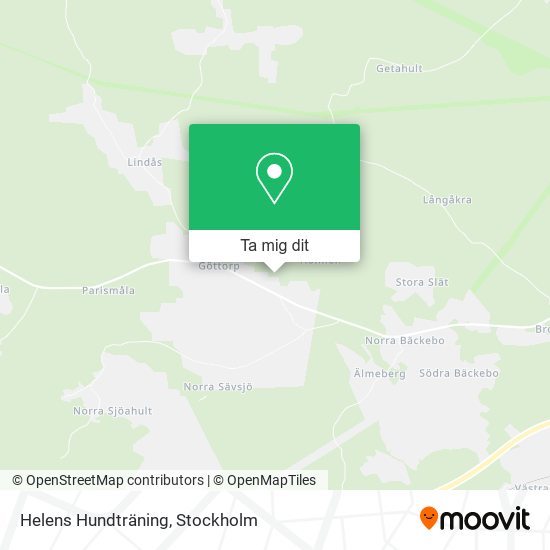 Helens Hundträning karta