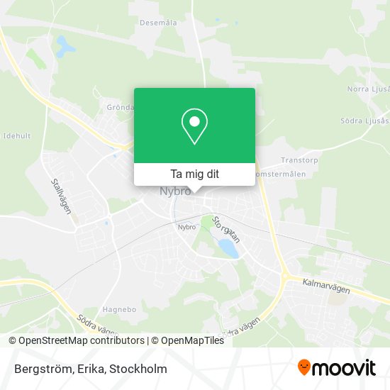 Bergström, Erika karta