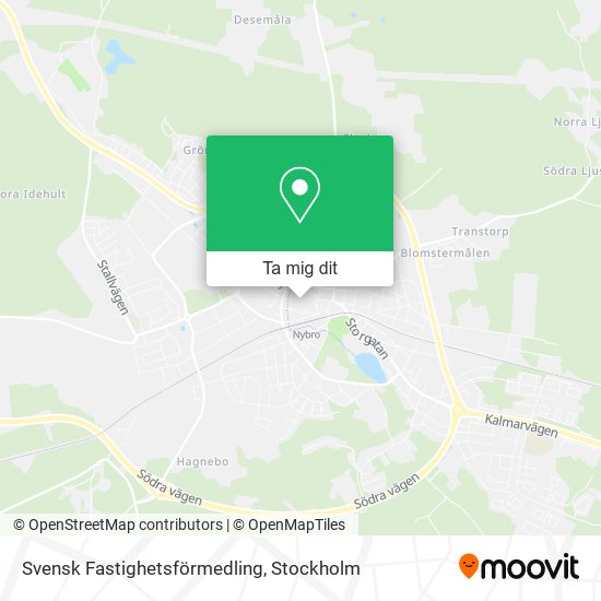 Svensk Fastighetsförmedling karta