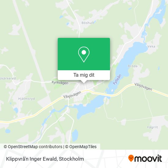 Klippvrå'n Inger Ewald karta