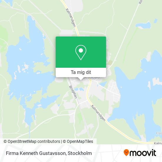 Firma Kenneth Gustavsson karta