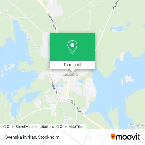 Svenska kyrkan karta