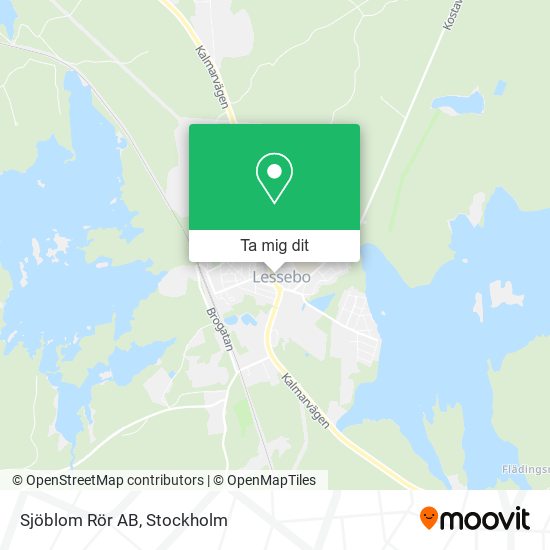 Sjöblom Rör AB karta