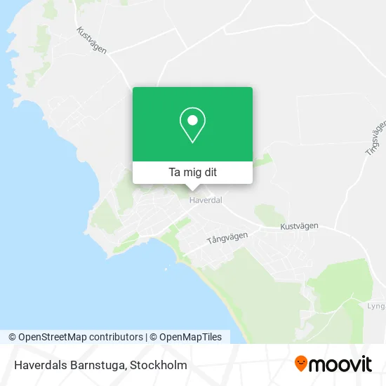 Haverdals Barnstuga karta